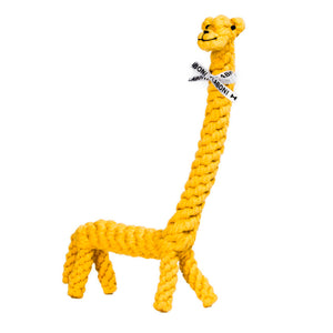 Greta Giraffe Seilspielzeug - Hund Gelb 18x4x40 cm
