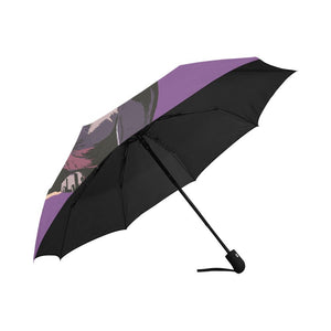 Regenschirm Baby Dog purple / Französische Bulldogge / Frenchie