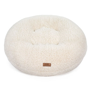 Orthopädisches Hundebett Wolke® Curly White