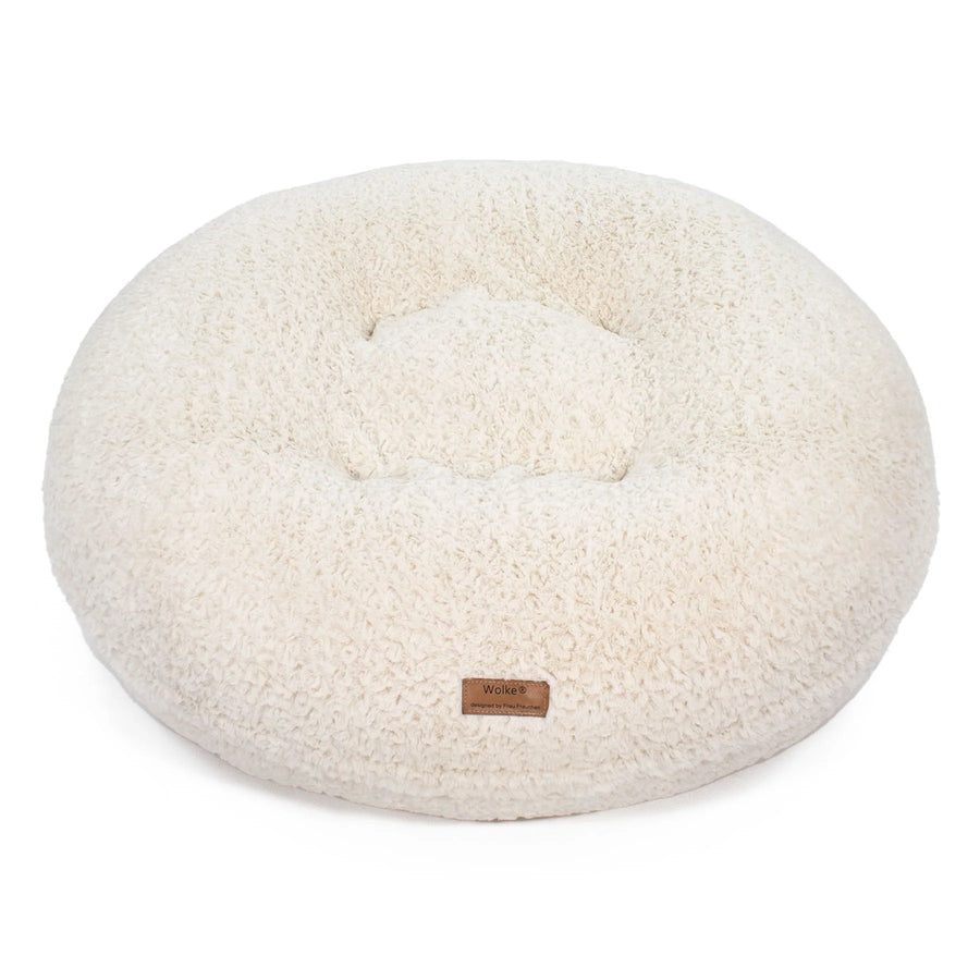 Orthopädisches Hundebett Wolke® Curly White