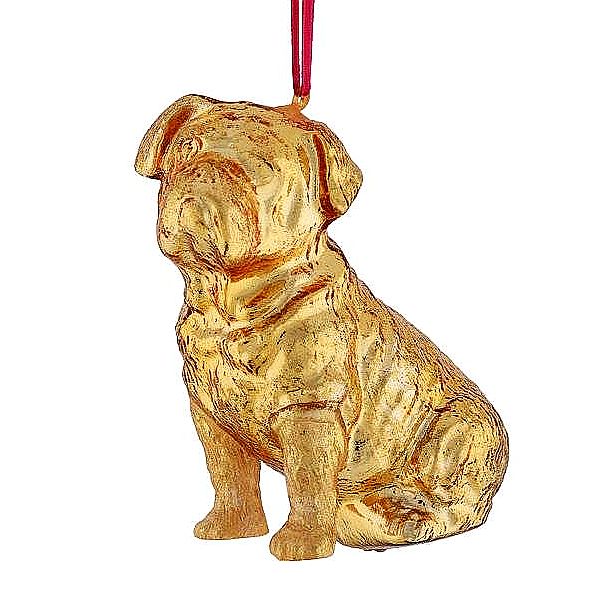GiftCompany - Dekohänger Dekofigur Bulldogge Shiny Gold