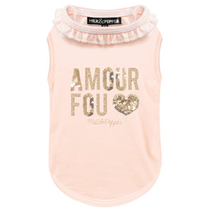 Milk&Pepper Hunde T-Shirt Justine “Amour Fou“