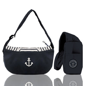 Milk&Pepper Hundetasche Nolan Marineblau