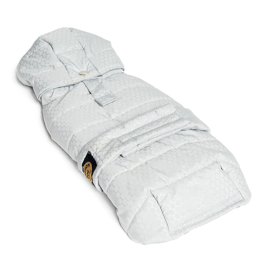 Hundewintermantel / Hunderegenmantel Grigio