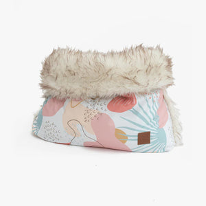 Pet & Co. Kuschelsack / Snuggle Bed Canvas Faux Fur