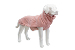 Hundepullover Fleece aus Bio Baumwolle | Pink Berry