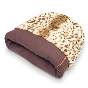 P.L.A.Y. Snuggle Bed - Kuschelsack / Hundebett Leopard Nature