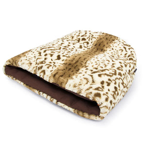 P.L.A.Y. Snuggle Bed - Kuschelsack / Hundebett Leopard Nature