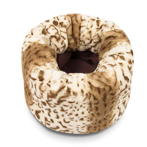 P.L.A.Y. Snuggle Bed - Kuschelsack / Hundebett Leopard Nature