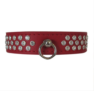 Hundehalsband Swarovski Star - Farbe wählbar