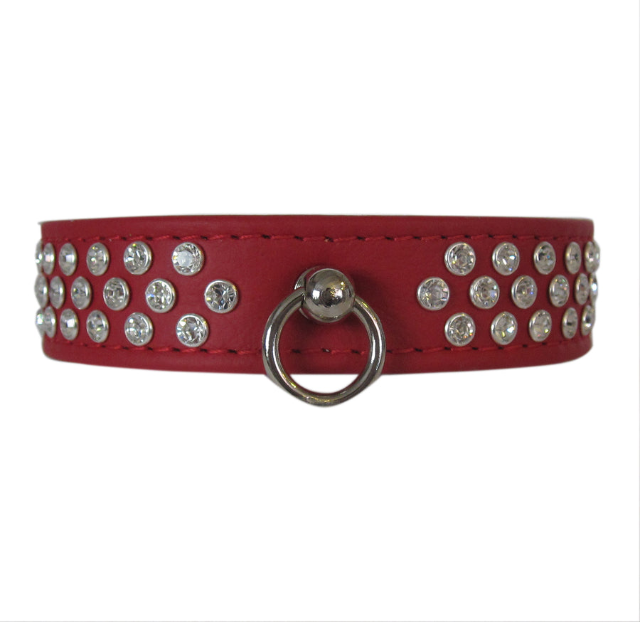 Hundehalsband Swarovski Star - Farbe wählbar