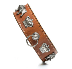 Malucchi - Halsband Royal für Bulldoggen