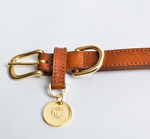 Cloud7 &#8211; Hundehalsband Hyde Park - Cognac