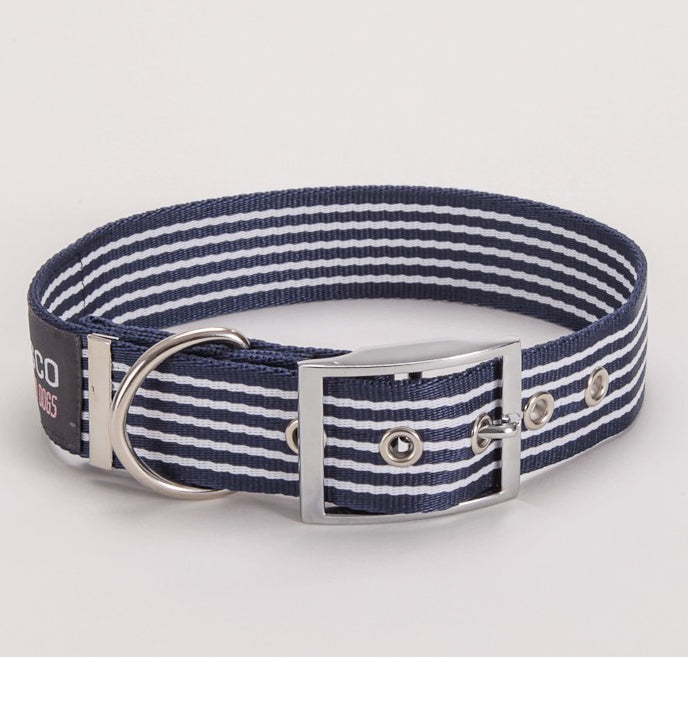 Canvasco Urban Dogs - Halsband Frida - dunkelblau