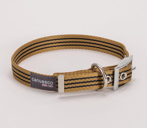 Canvasco Urban Dogs - Halsband Frida - cognac