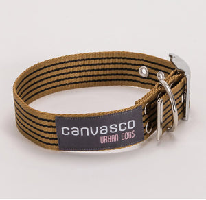 Canvasco Urban Dogs - Halsband Frida - cognac