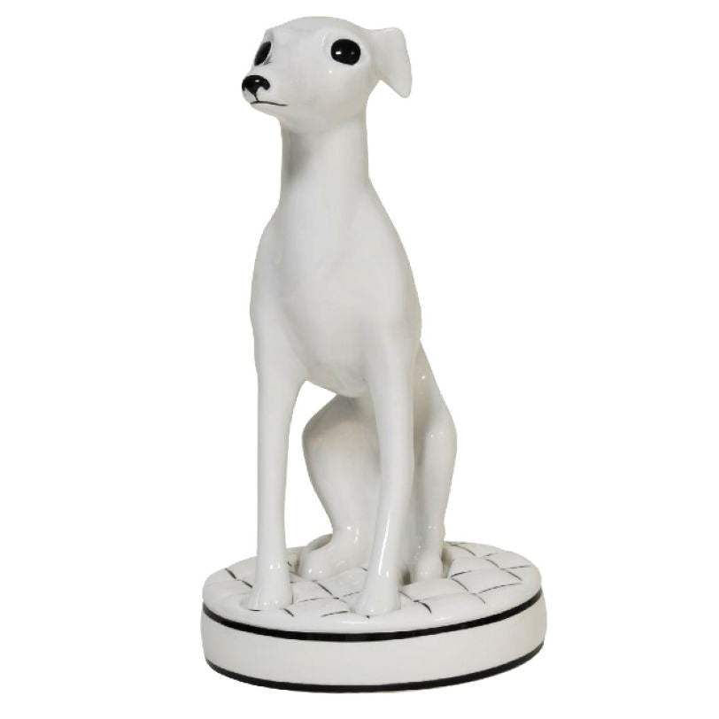 Goebel Porzellanfigur - Whippet Pur - Design by Uta Koloczek