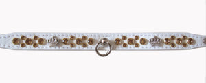 Hundehalsband Swarovski-Crown - Farbe wählbar