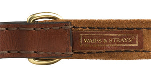 Waifs & Strays Halsband Classic Stitched - braun oder schwarz
