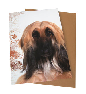 Dog Design Klappkarten von Tigerherz