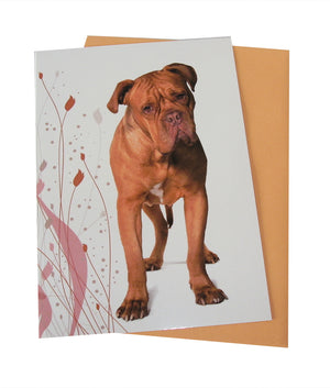 Dog Design Klappkarten von Tigerherz