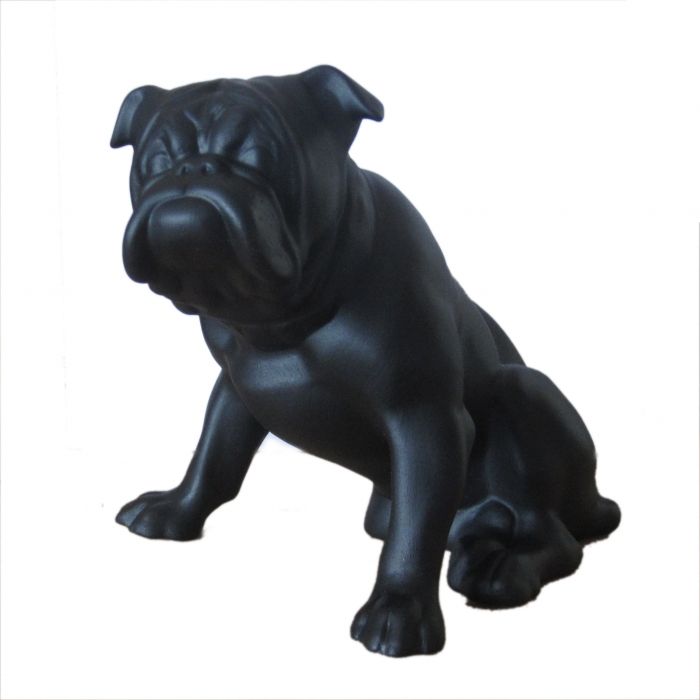 Reichenbach – Serie Dogs „Bulldogge“ - Schwarz