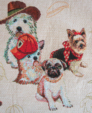 Kuscheldecke / Hundedecke Gobelin Fashion Dogs