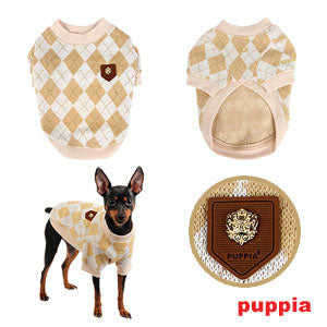 Puppia Argyle Mode Sweater
