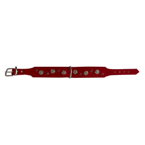 Hundehalsband Rose - individuelle Farbgestaltung